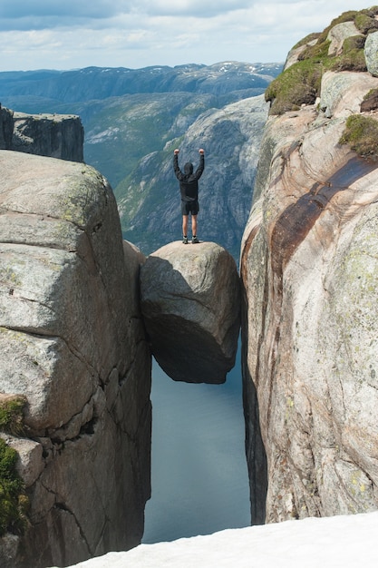 Foto la norvegia è il paese più iconico