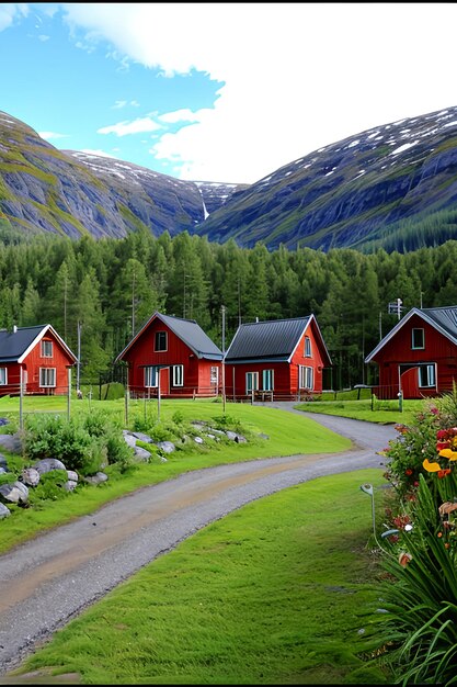 Norwegian Cottages