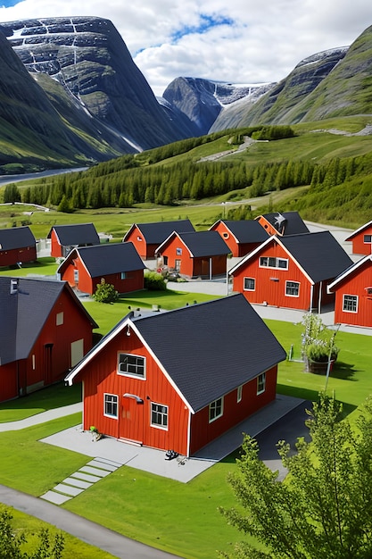 Norwegian Cottages