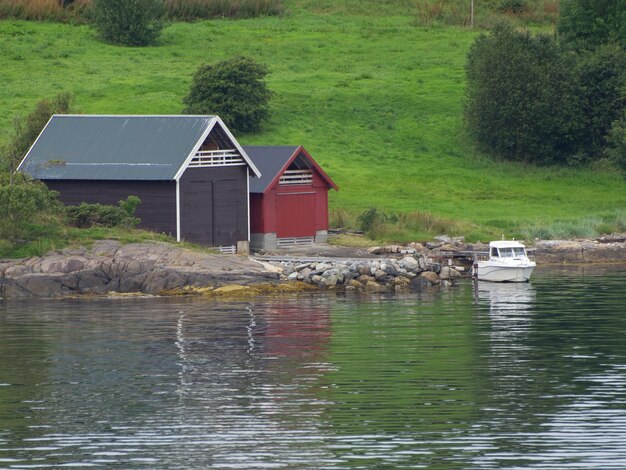 Photo norwegian fjords