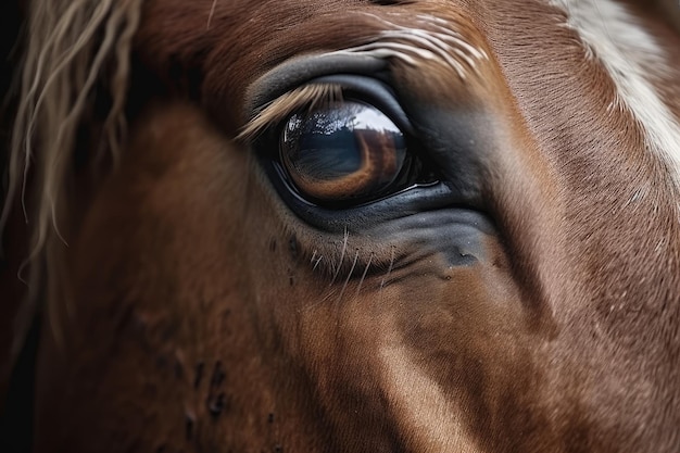 Norwegian horse eye