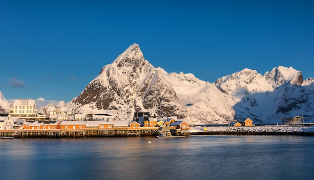 Norwegian seasonal house used by fishermen