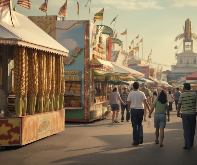 The nostalgia and Americana of corn festivals