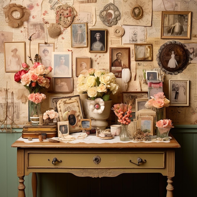 Photo nostalgic treasures unveiling the charm of vintage scrapbooking