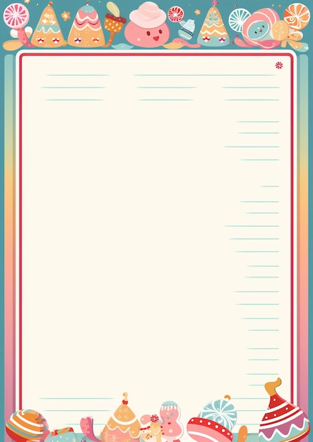 a note template page design