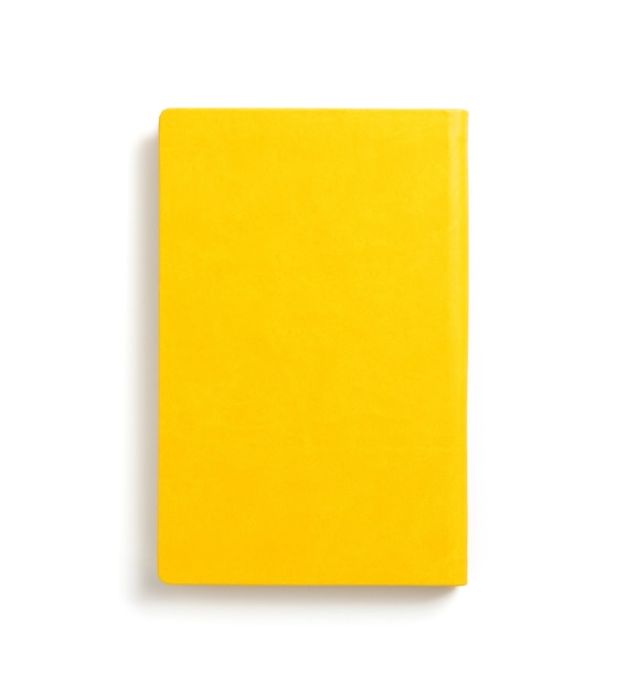 Notebook geïsoleerd op witte achtergrond