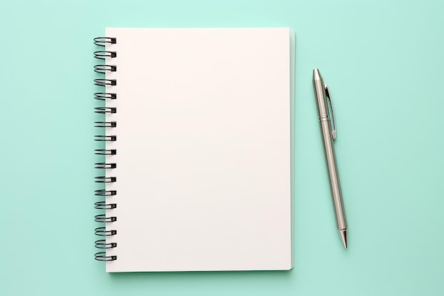 notebook mockup isolated