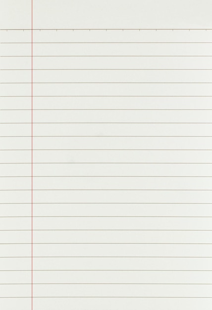 Notebook paper background Blank pages of a notebook