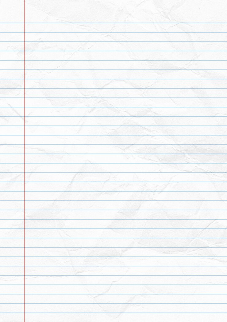 Photo notebook paper background lined notebook paper crumpled paper background