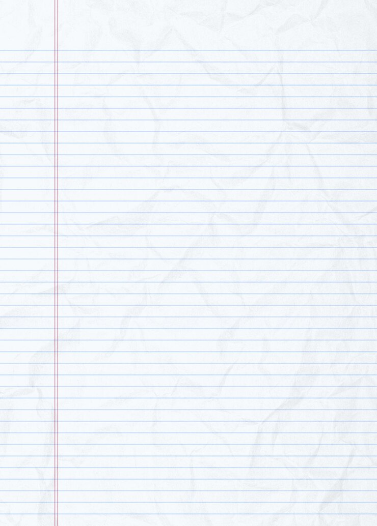 Photo notebook paper background lined notebook paper crumpled paper background