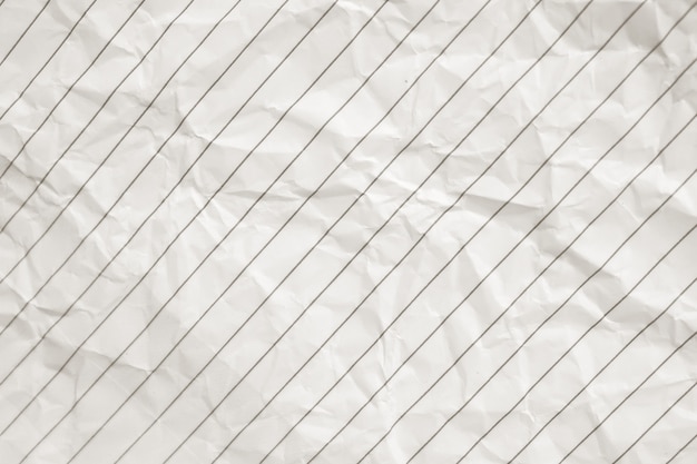 notebook paper line crumpled background 