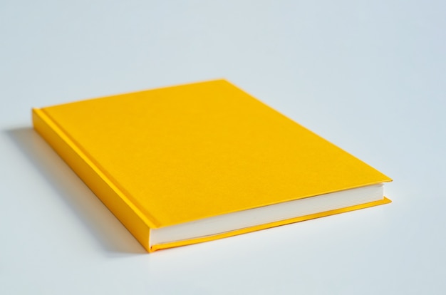 Notebook with bright cover