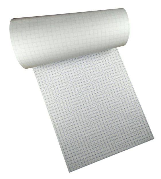 Notepad paper isolated