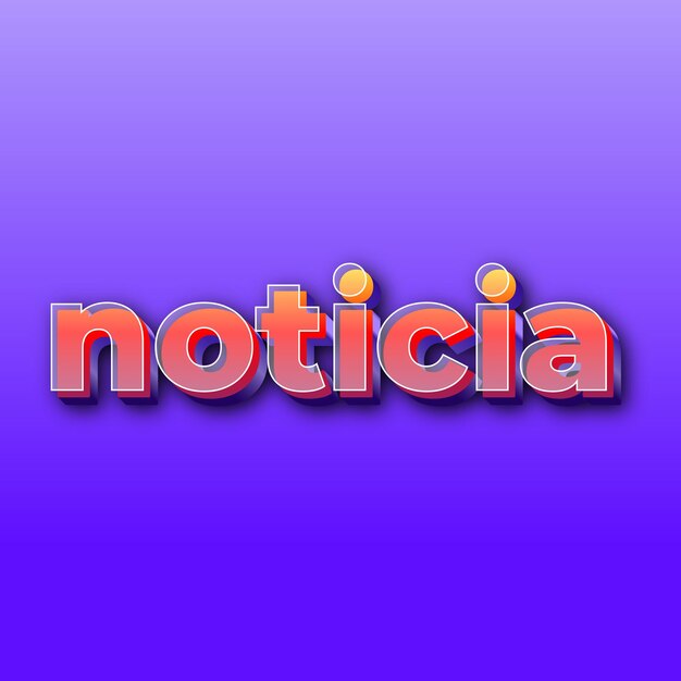 Noticiatext effect jpg gradient purple background card photo