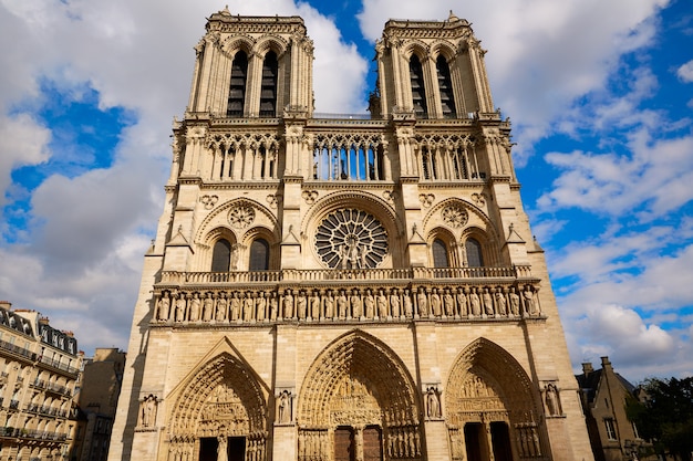 Photo notre dame cathedral in paris france