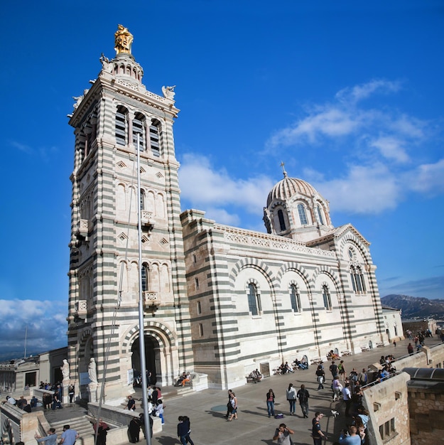 Photo notre dame de la garde marseille france