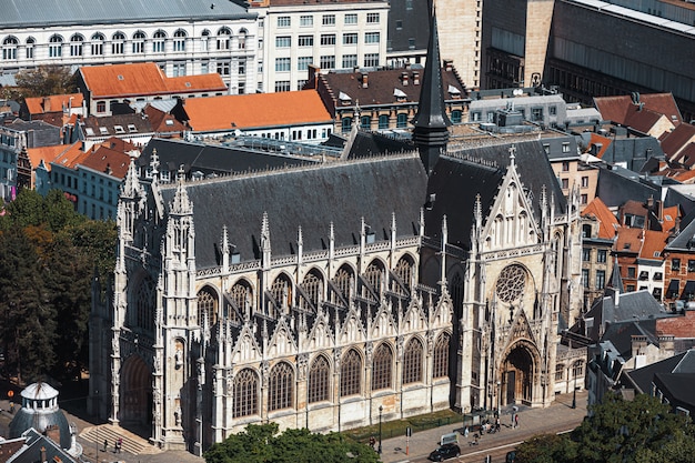 Notre Dame du Sablon's Cathedral in Brussels