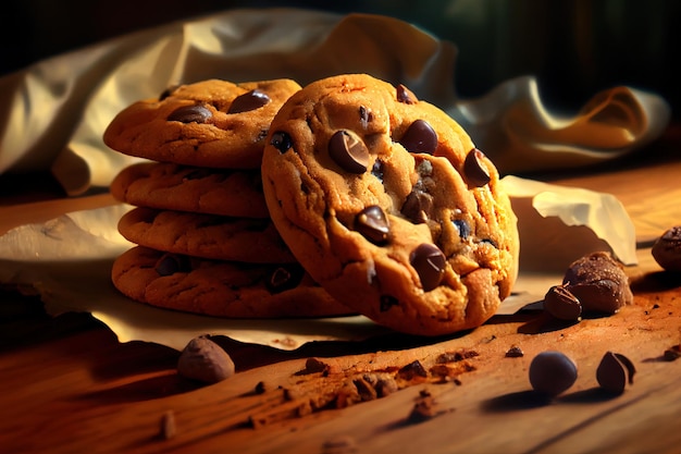 Nourishment chocolate chip cookies