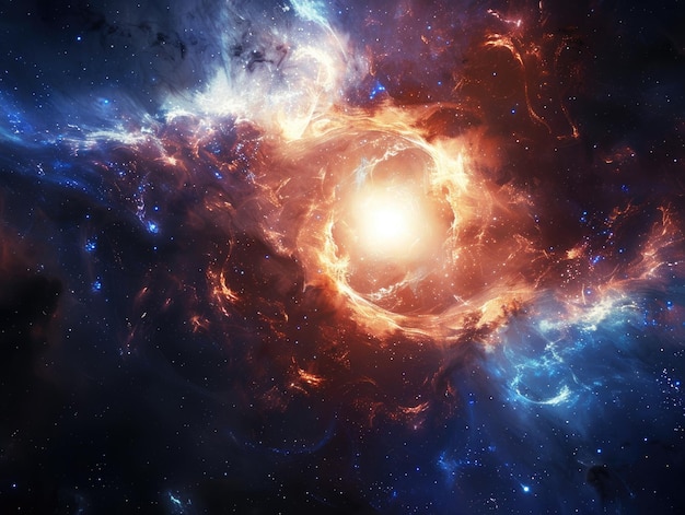 Nova The birth of a Bright New Star in the Cosmos with Astronomy Elements Furnished by NASA B