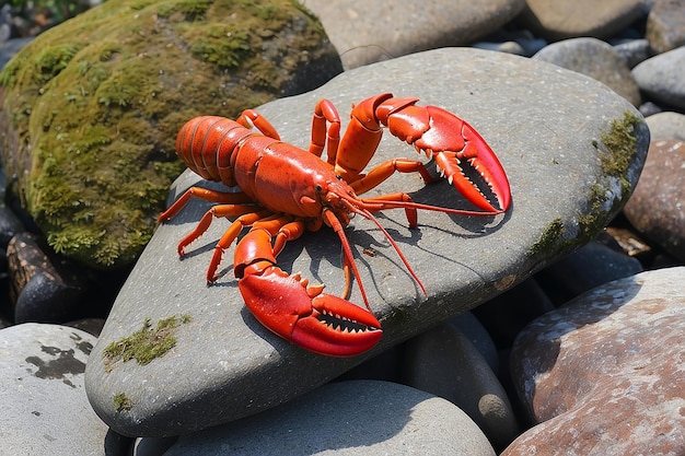 Nova Scotia Lobster on a Rock