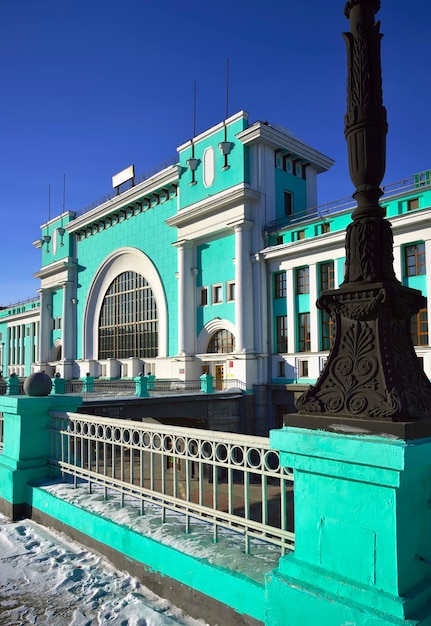 ノボシビルスク駅が主要駅ですシベリア鉄道で最大の駅