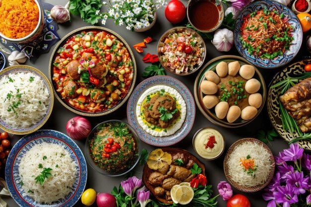 Nowruz feast of culinary delights