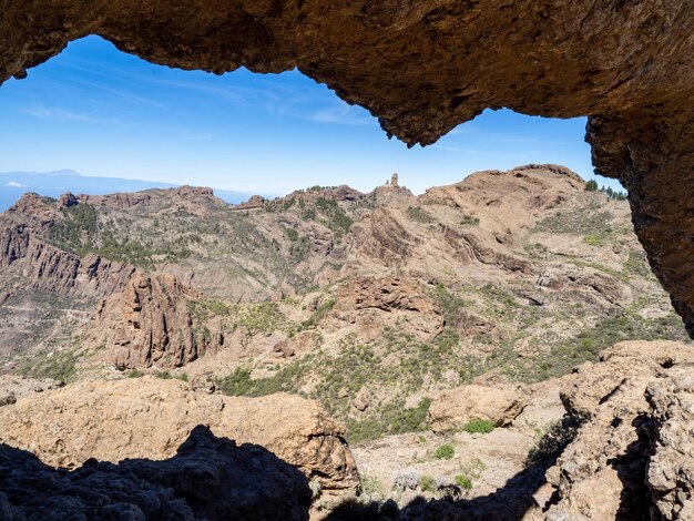 Nublo window arch ventana de nublo a grand canary island
spain