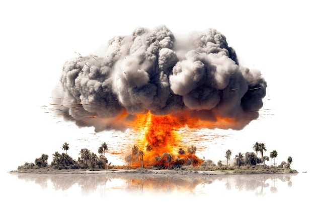 핵폭발 버섯 구름