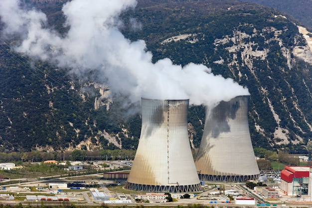 Nuclear factory in France