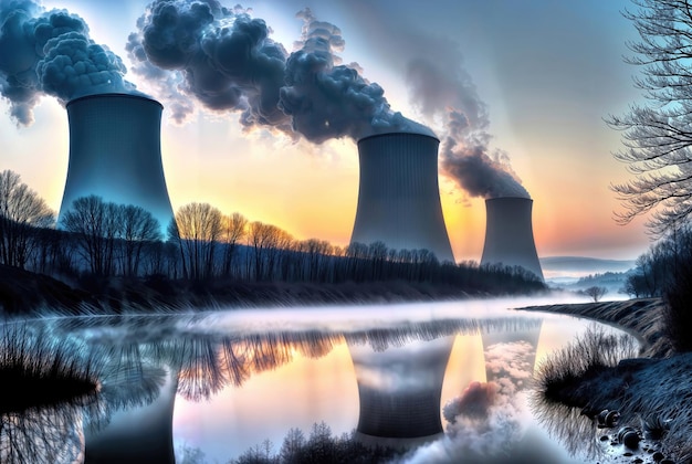 원자력 발전소, 서사시적인 증기 공연