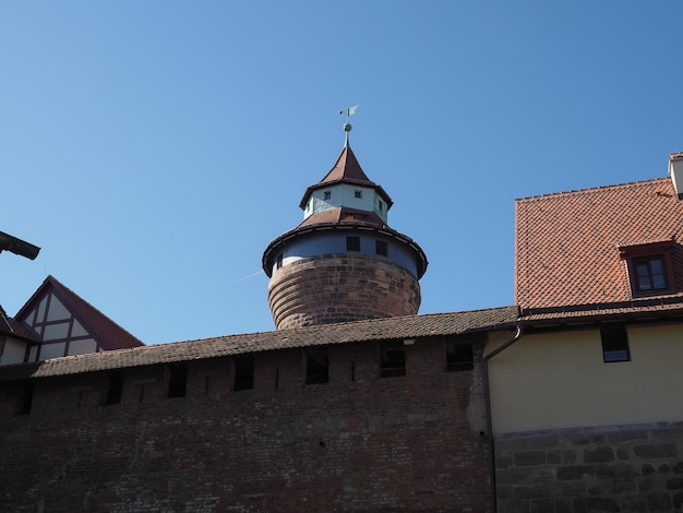 Nuernberger Burg castle in Nuernberg