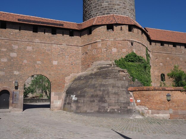 Замок Nuernberger Burg в Нюрнберге