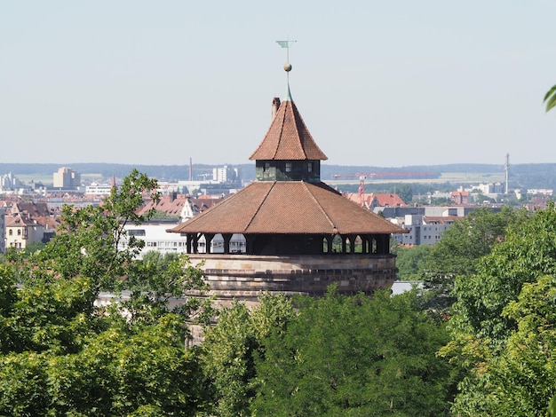 Замок Nuernberger Burg в Нюрнберге