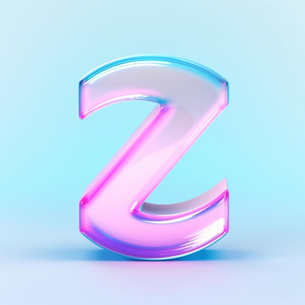 number 2 or two isolated 3d illustration