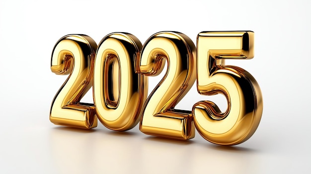 2025 номер 3d в золоте