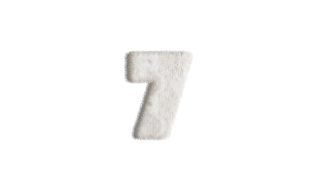 Number design Style Fur or hair