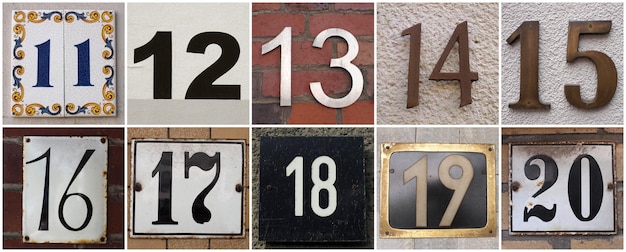 Photo numbers 11 to 20