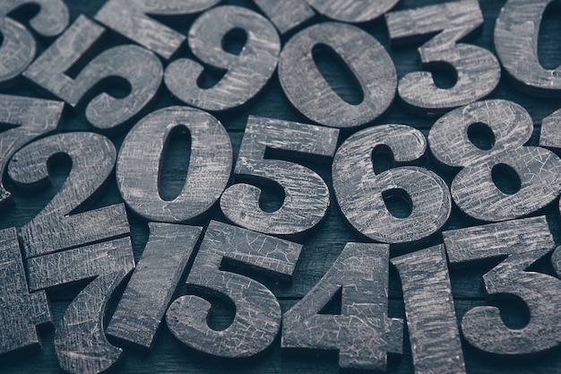 Numbers texture. Finance data concept. Matematic