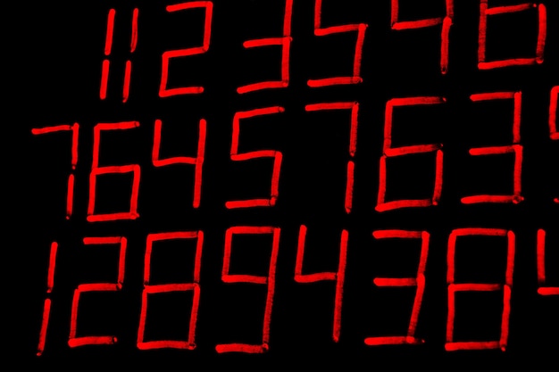 numbers texture or finance data concept