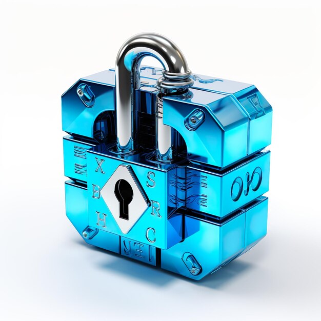 Premium AI Image The Numeric Lock Luggage On Whtie Bagkround premium-ai-image-the-numeric-lock-luggage-on-whtie-bagkround
