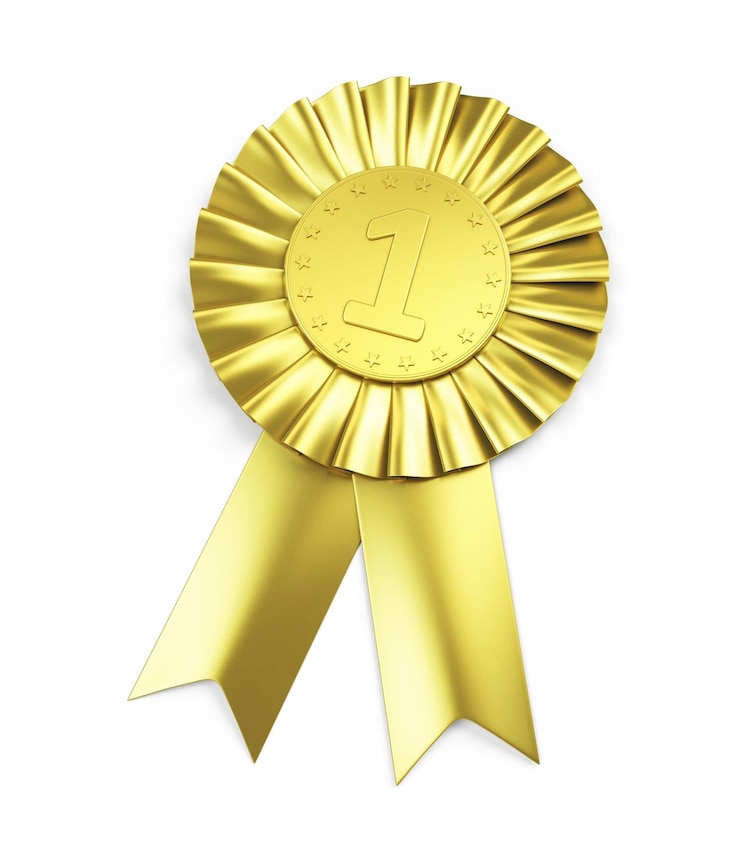 Foto nummer één gouden toekenningslint