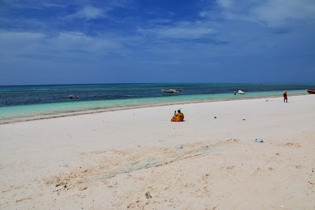 Nungwistrand op het eiland van Zanzibar