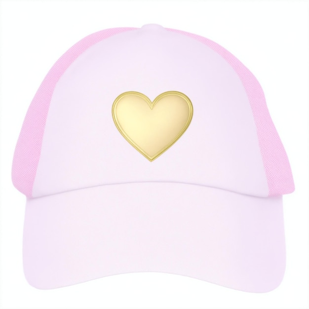 nurse cap with heart on it illustration