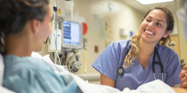 Photo nurse patient