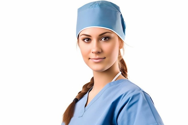 a nurse profession nurse stock photography white background