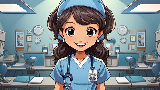 Photo nurse vector