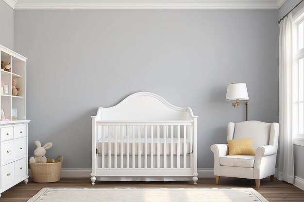 Nursery Wall Decal Mockup