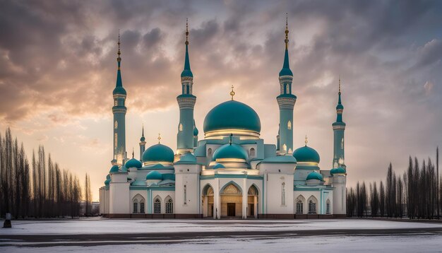 Nursultan Astana Kazachstan de Hazrat Sultan moskee in Nursultan Kazachstan v