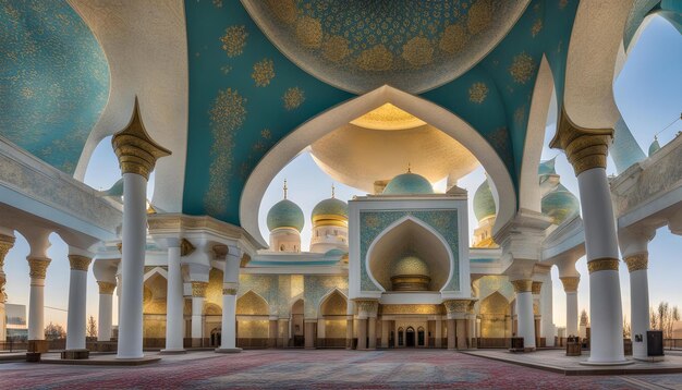 Nursultan astana kazakhstan the hazrat sultan mosque in nursultan kazakhstan