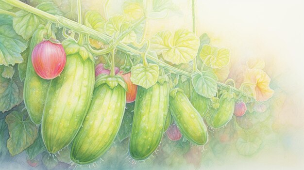 Nurturing Greens A Journey into the World of Cucumbers